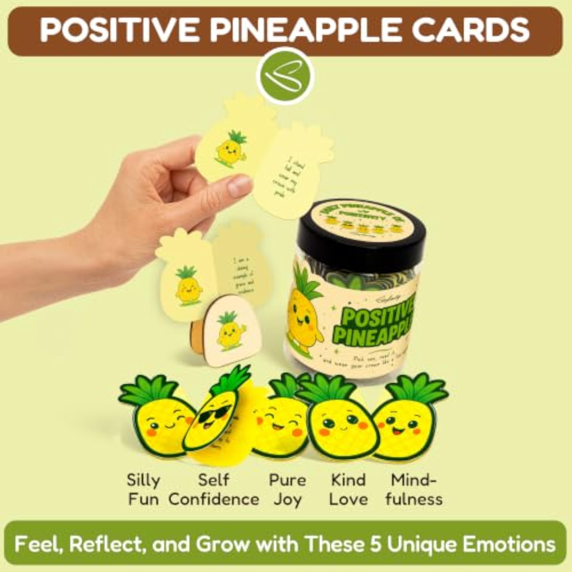 Positive Pineapple Support Jar